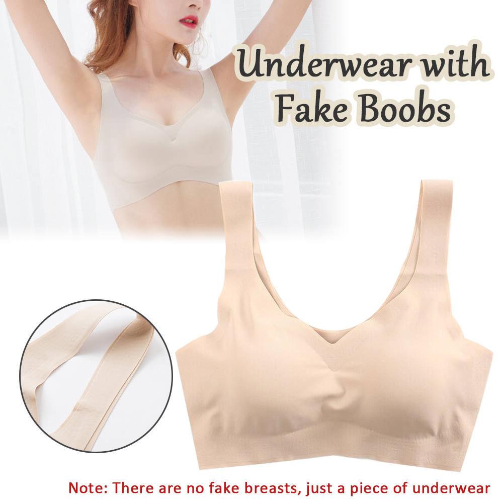Bra Silicone Fake Chest Access - Mastectomy Bra Pocket recensione e prezzo