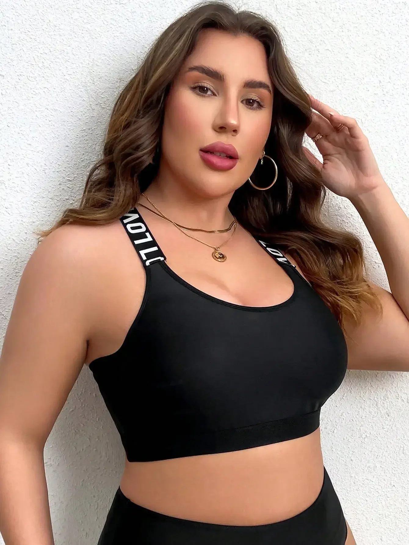 Plus Size Women Sports Bra, Bl - Full Coverage Bra recensione e prezzo