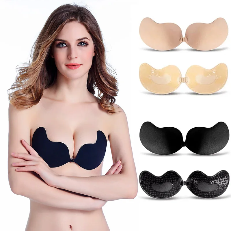 Sexy Women's bra Invisible Pus - Backless Bra Sticky recensione e prezzo