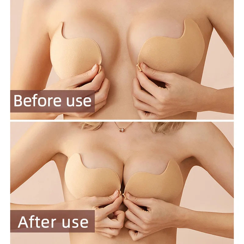 Sexy Women's bra Invisible Pus - Backless Bra Sticky recensione e prezzo