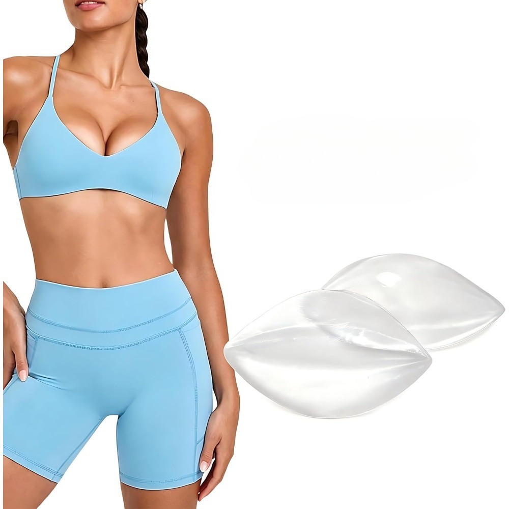 Adhesive Silicone Bra Inserts  - Push Up Bra Silicone recensione e prezzo