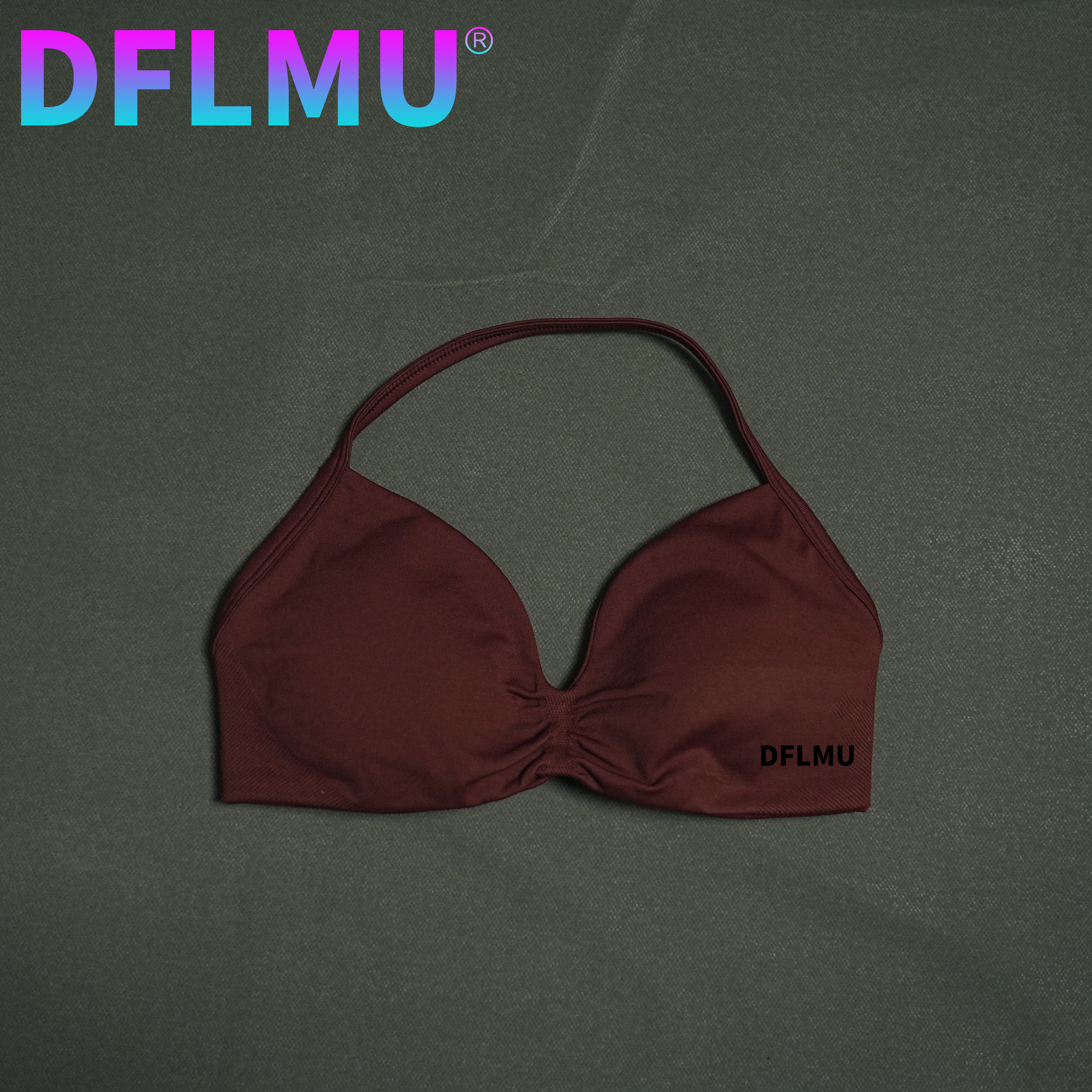 DFLMU Women Halter Sports Bra  - Underwire Bra Padded recensione e prezzo