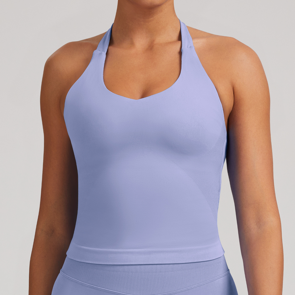 Women's Yoga Vest Seamless Top - T Shirt Bra Seamless recensione e prezzo