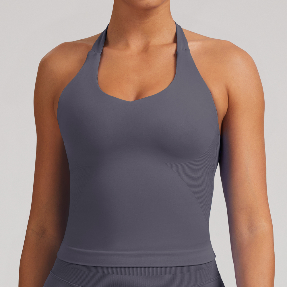 Women's Yoga Vest Seamless Top - T Shirt Bra Seamless recensione e prezzo