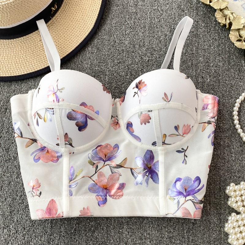 Women Sexy Floral printed Cors - Cotton Bra Everyday recensione e prezzo