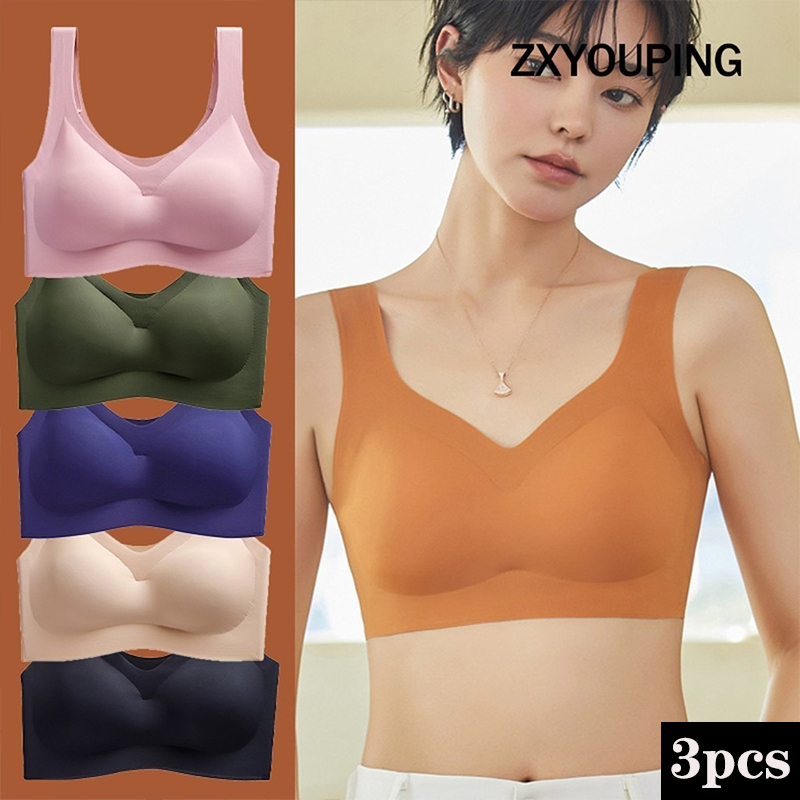 3PCS Sexy Sports Bra Seamless  - Cotton Bra Everyday recensione e prezzo