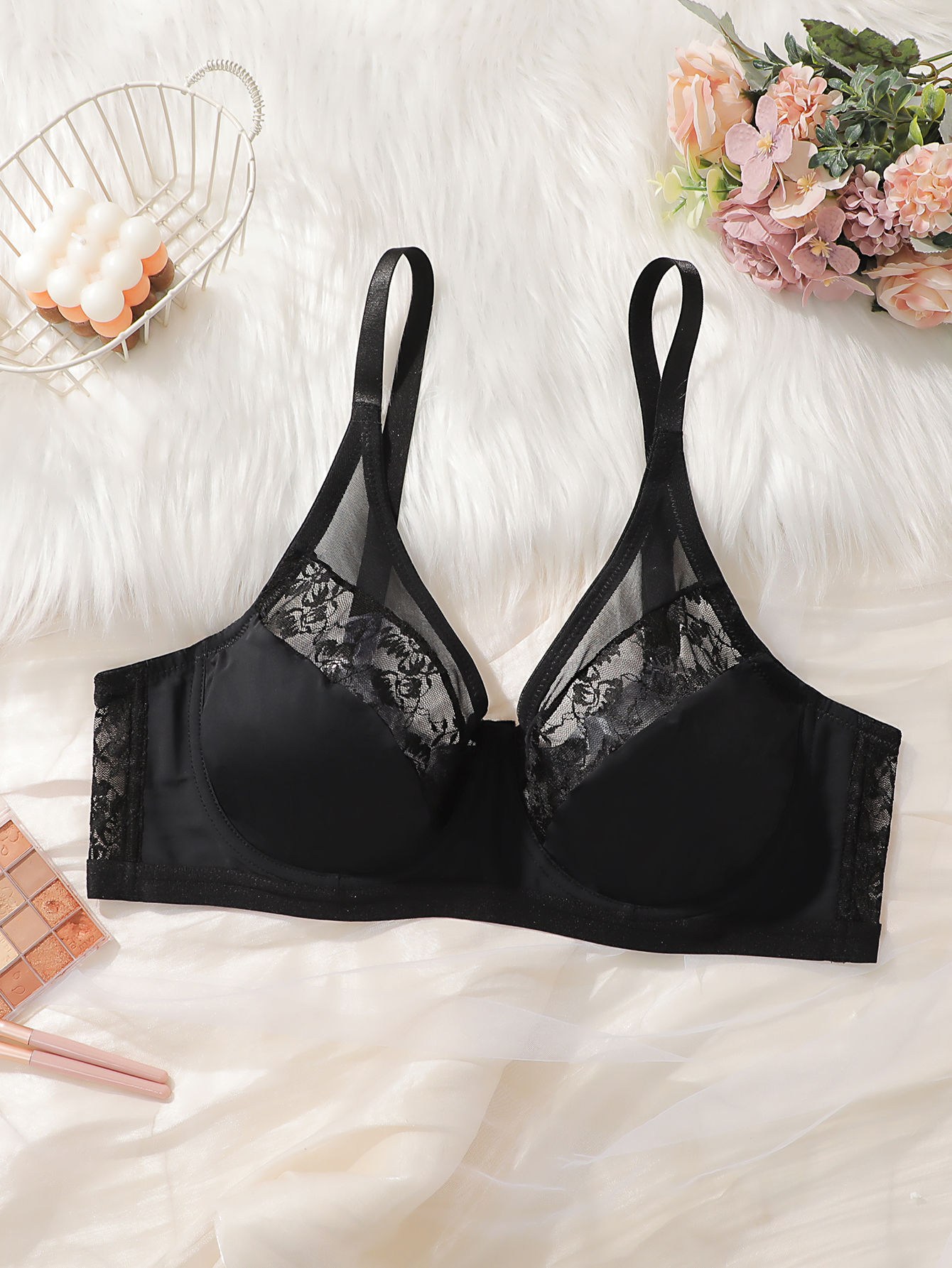 Plus Size Lace Minimizer Bra,  - Minimizer Bra Women recensione e prezzo