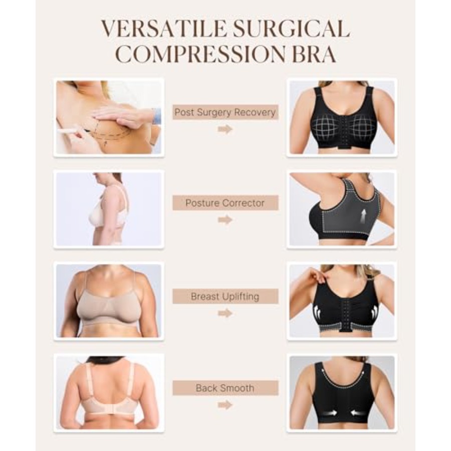 BRABIC Post Surgery Front Clos - Full Coverage Bra recensione e prezzo