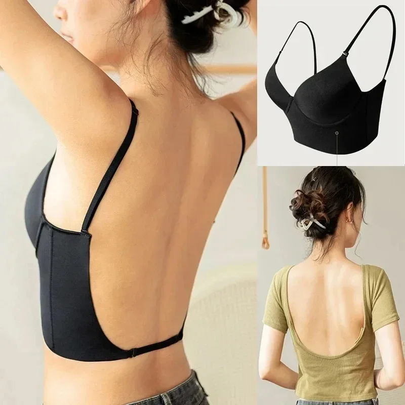 Women Invisible Bra Deep U Plu - Backless Bra Sticky recensione e prezzo