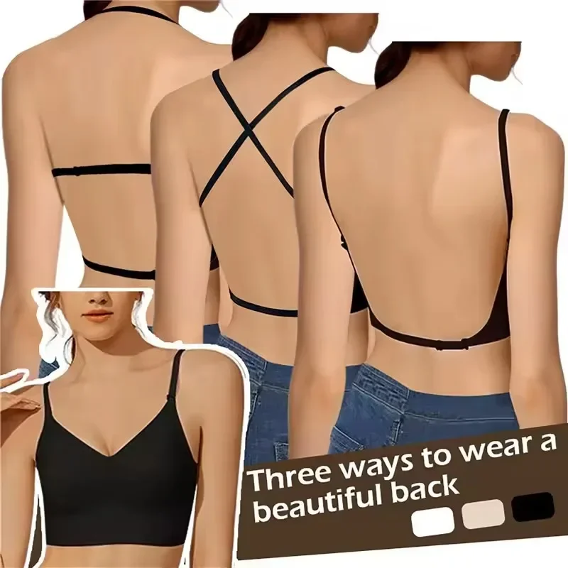 Women Invisible Bra Deep U Plu - Backless Bra Sticky recensione e prezzo