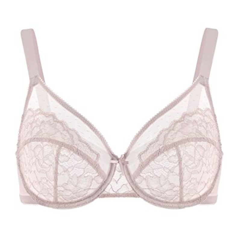 Plus Size Lace Bra French Push - Sheer Mesh Bra recensione e prezzo