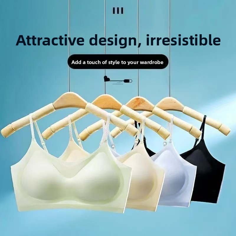 Ice Silk Sleep Bra Tank Top Wo - Sleep Bra Bralette recensione e prezzo