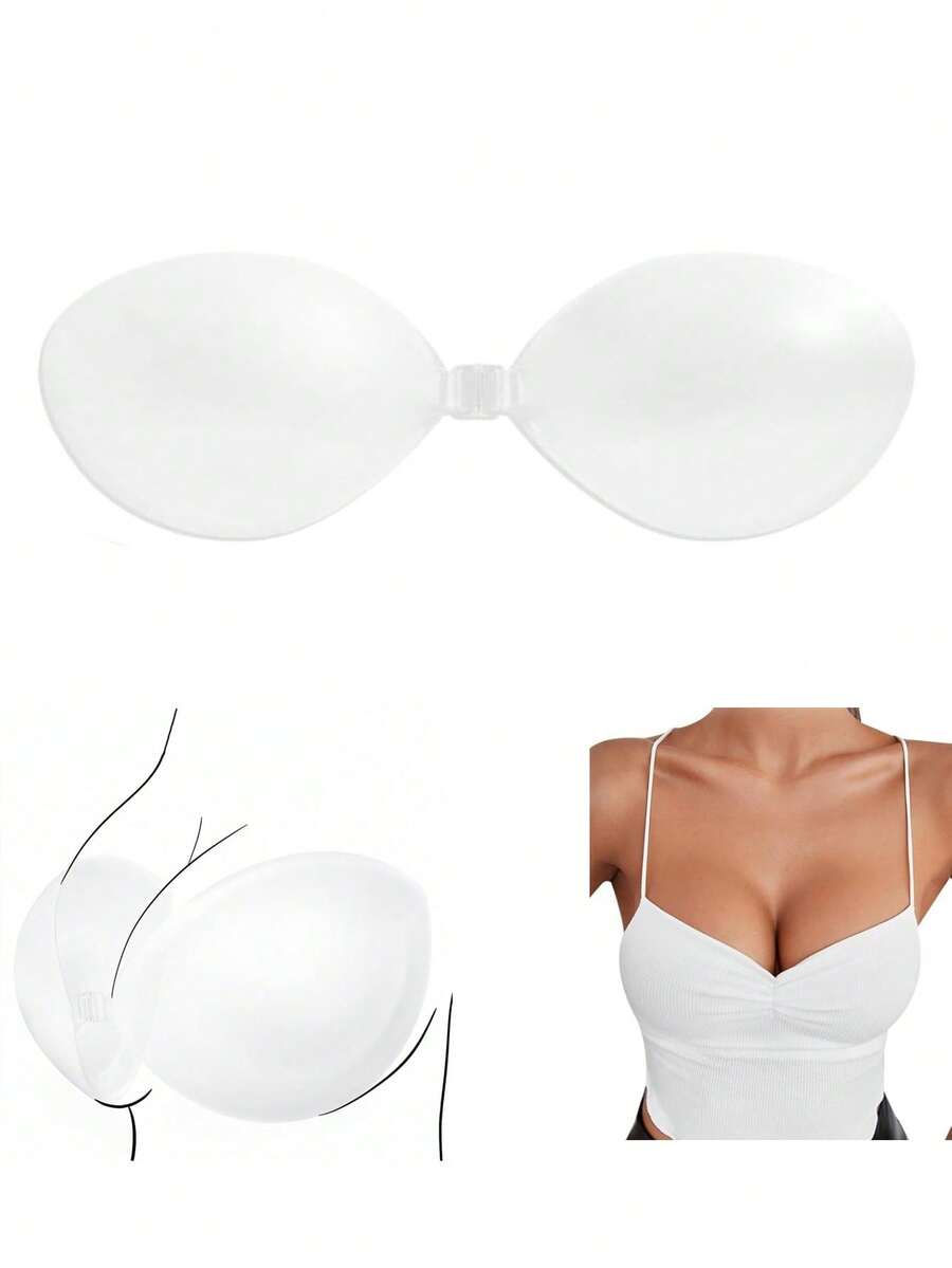 1 Pair Invisible Strapless Sil - Push Up Bra Silicone recensione e prezzo