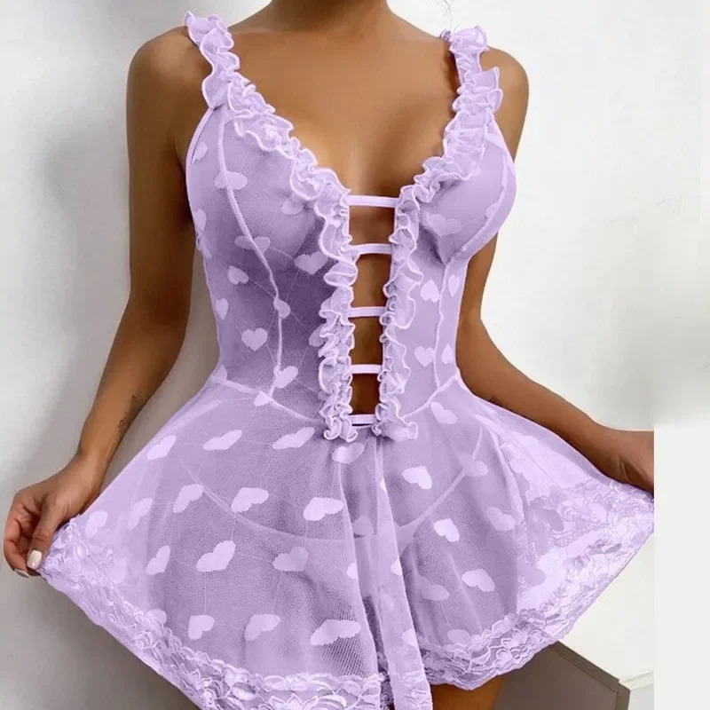 Nighty for Ladies Hot Romantic - Sheer Mesh Bra recensione e prezzo