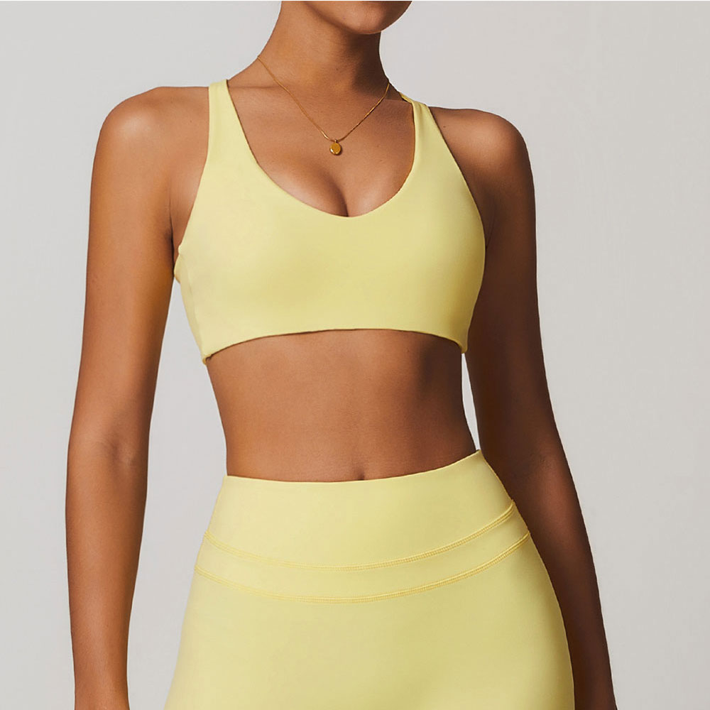 JUREN Sports Bra Women Fitness - Plunge Bra Push Up recensione e prezzo