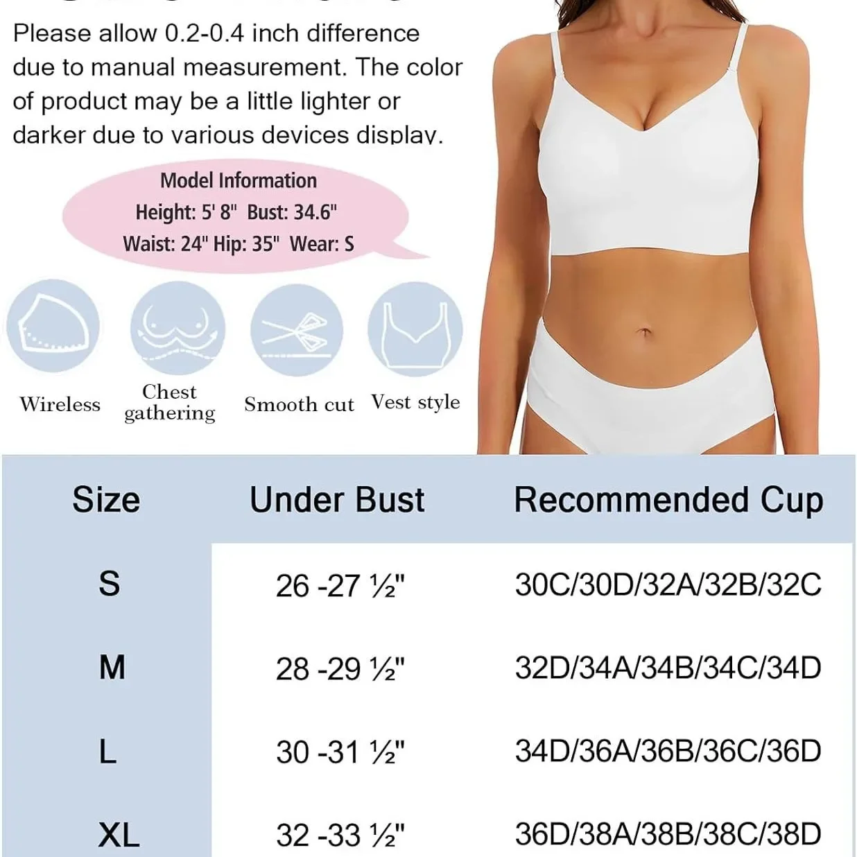 Top RatedSeamlLow Back Bra Sup - Convertible Bra Multiway recensione e prezzo