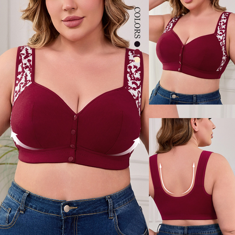XL-7XL Plus Size Front Buckle  - Wirefree Bra Comfort recensione e prezzo